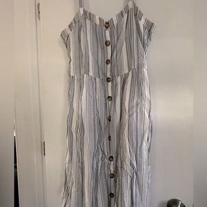 Loft Button Down Dress